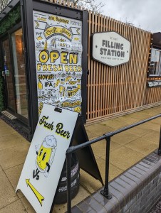 The Filling Station in St Ives offers a sustainable Craft Beer experience