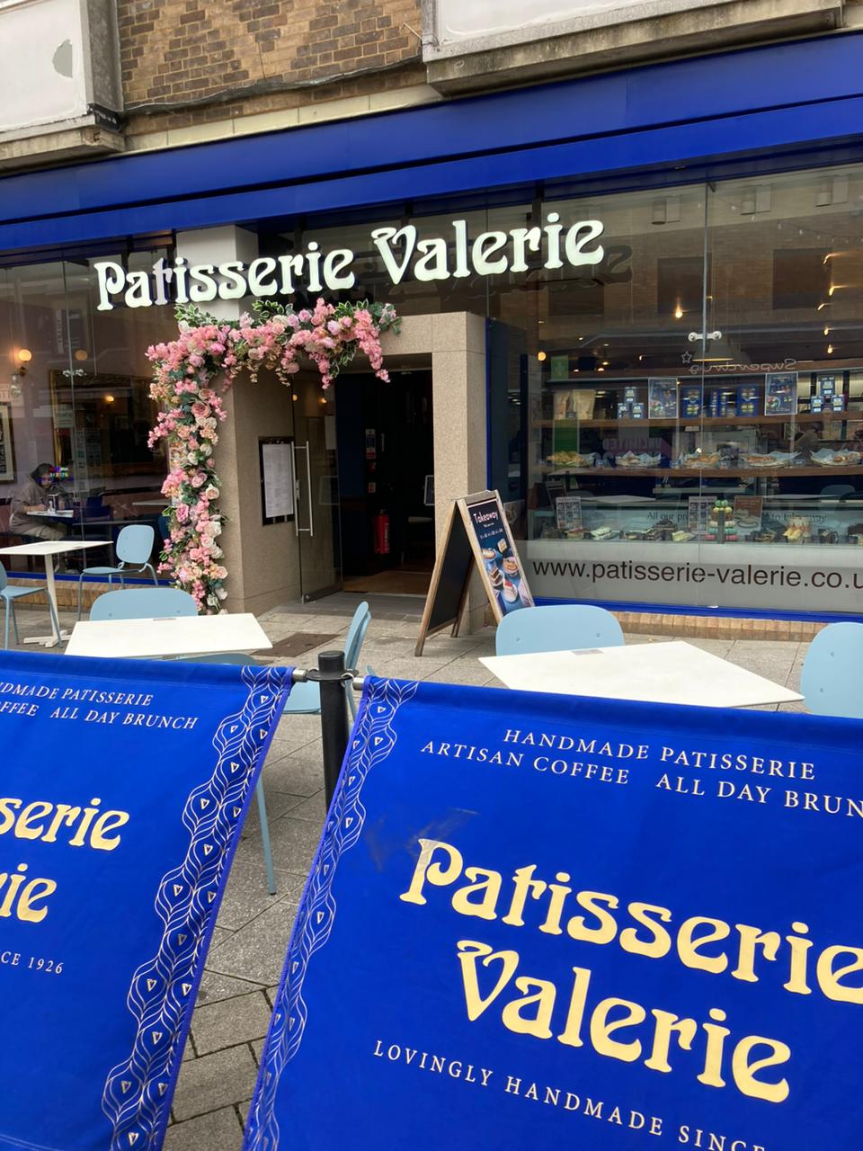 Afternoon Tea at Patisserie Valerie