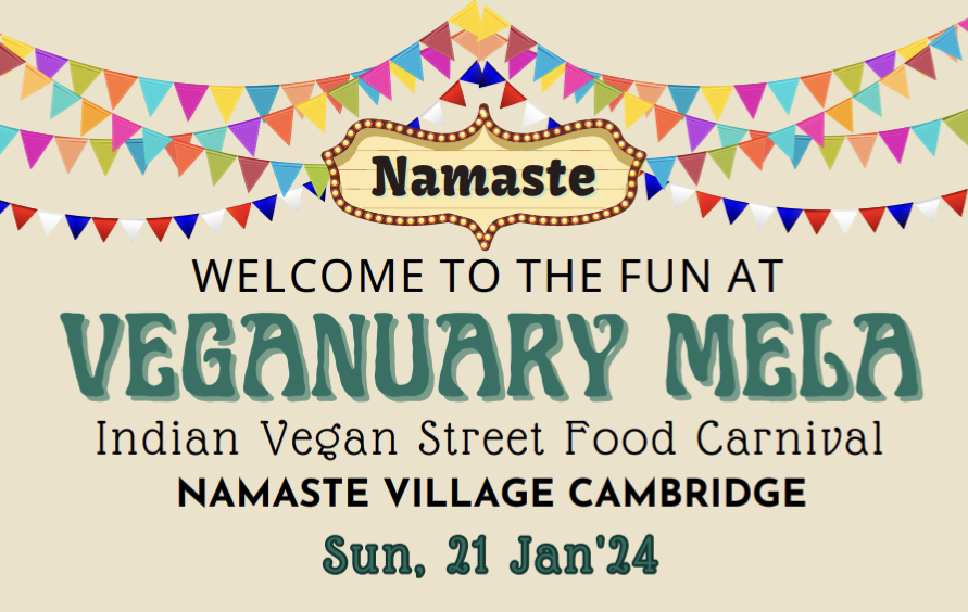 Namaste Village – Veganuary Mela Carnival!