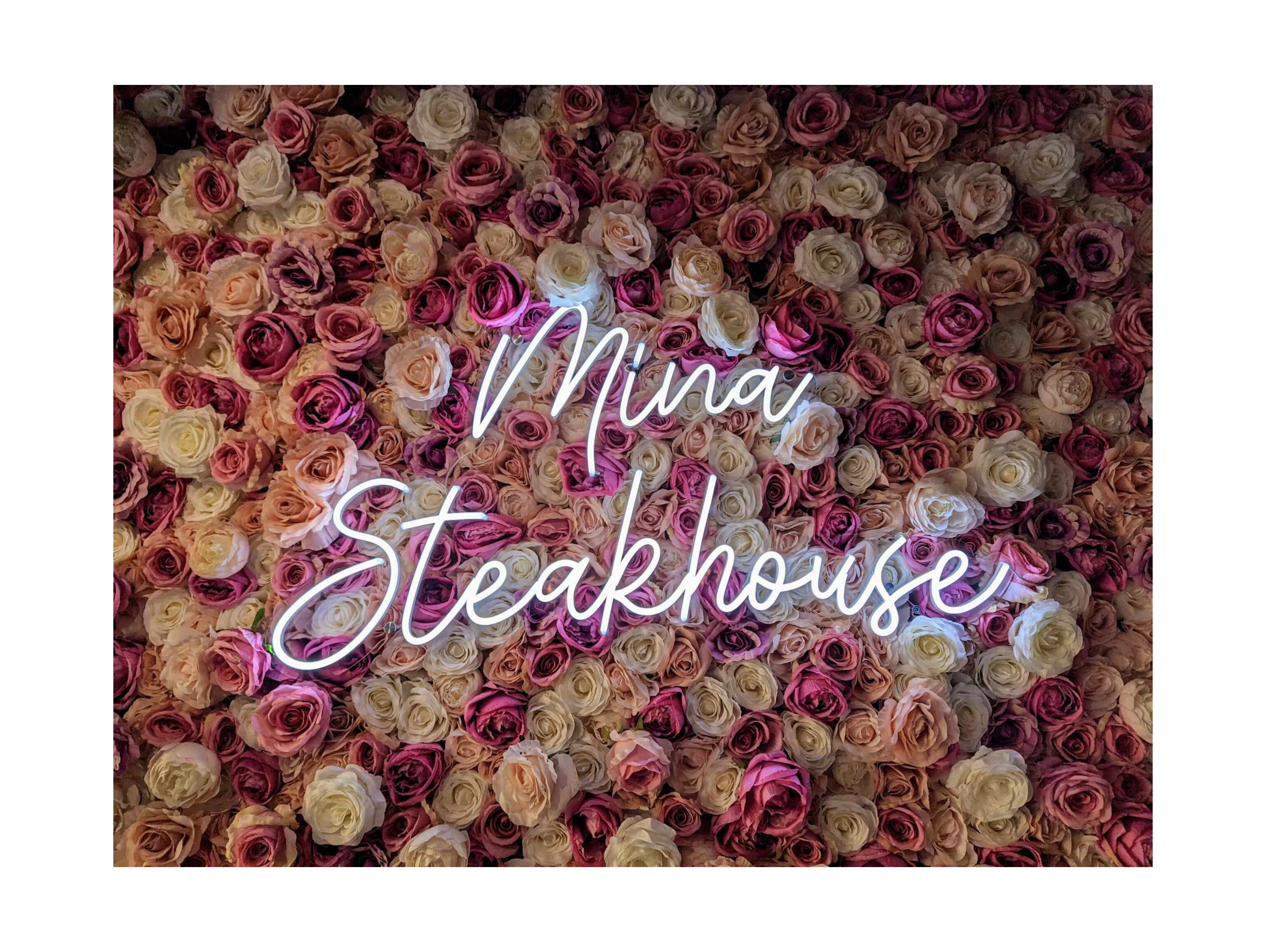 Mina Steakhouse: New Menu!