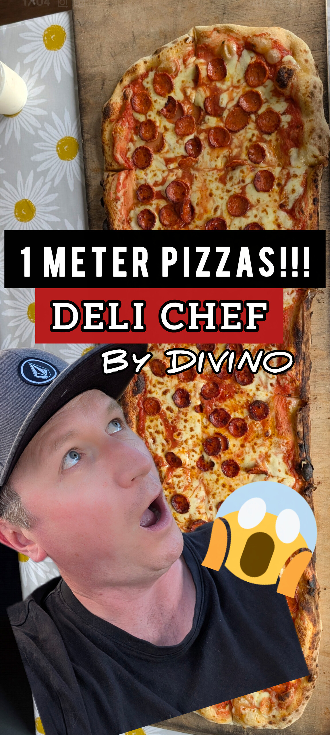 Cambridge Food Hunter 5: The 1 meter pizza from Deli Chef by Divino