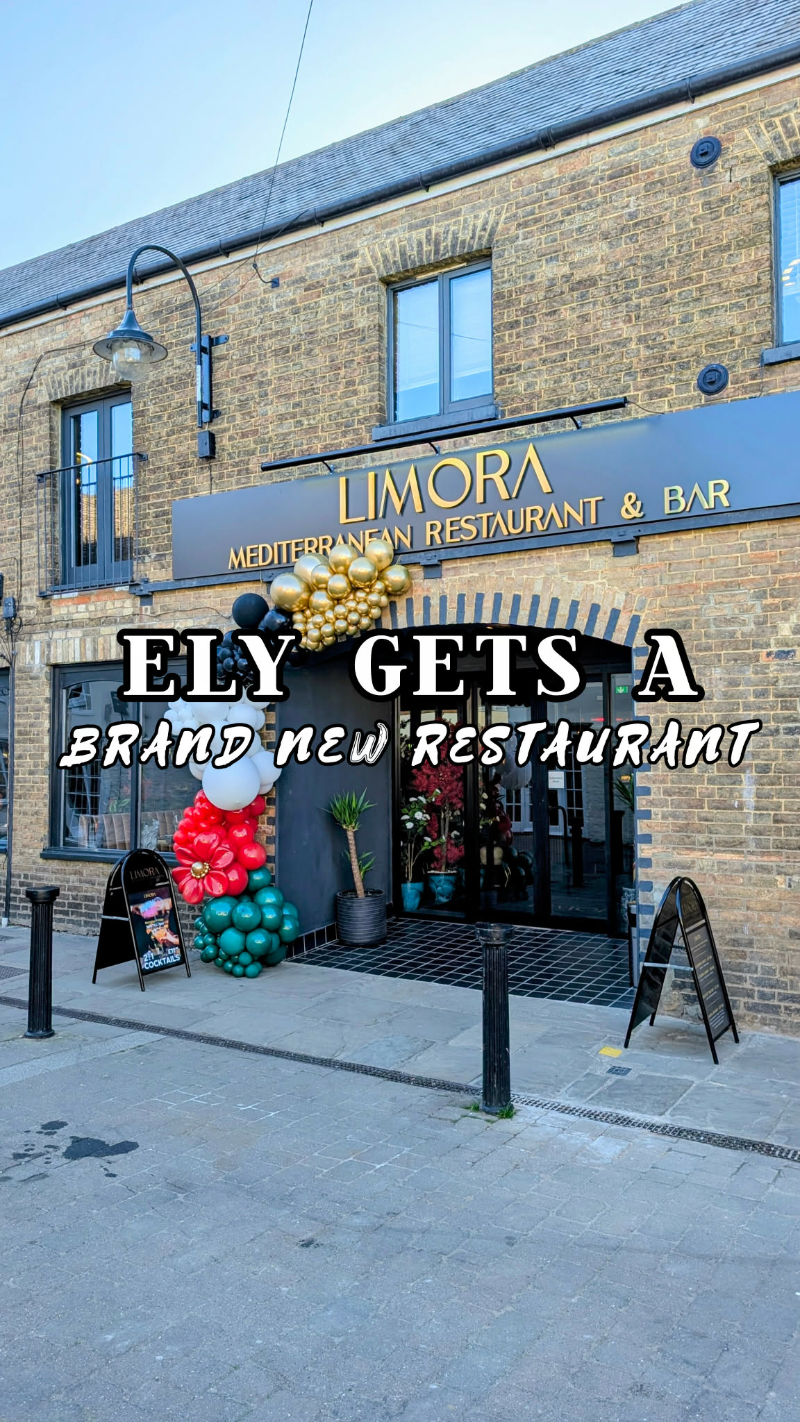 Limora, Ely’s brand new restaurant!