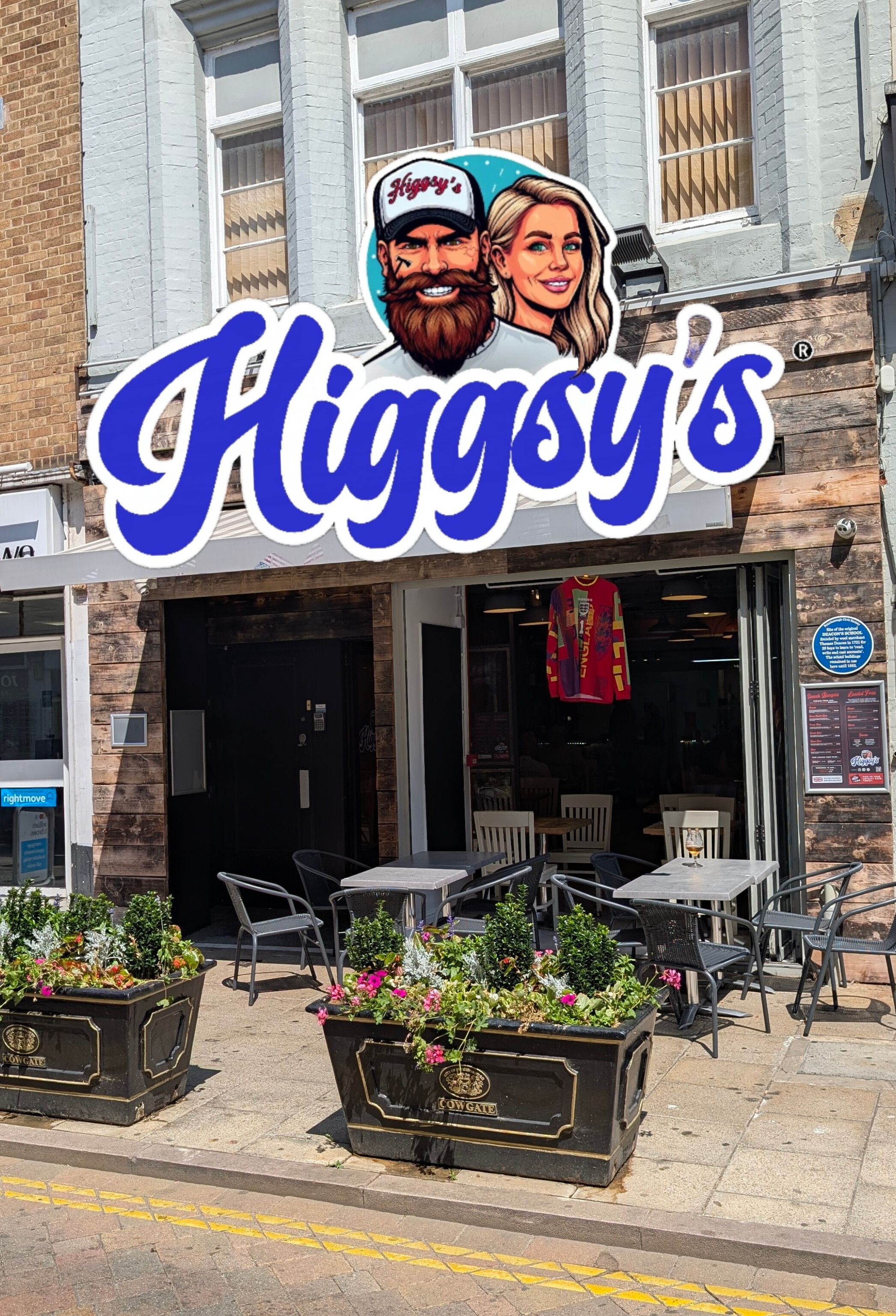 Higgsy’s brand new restaurant