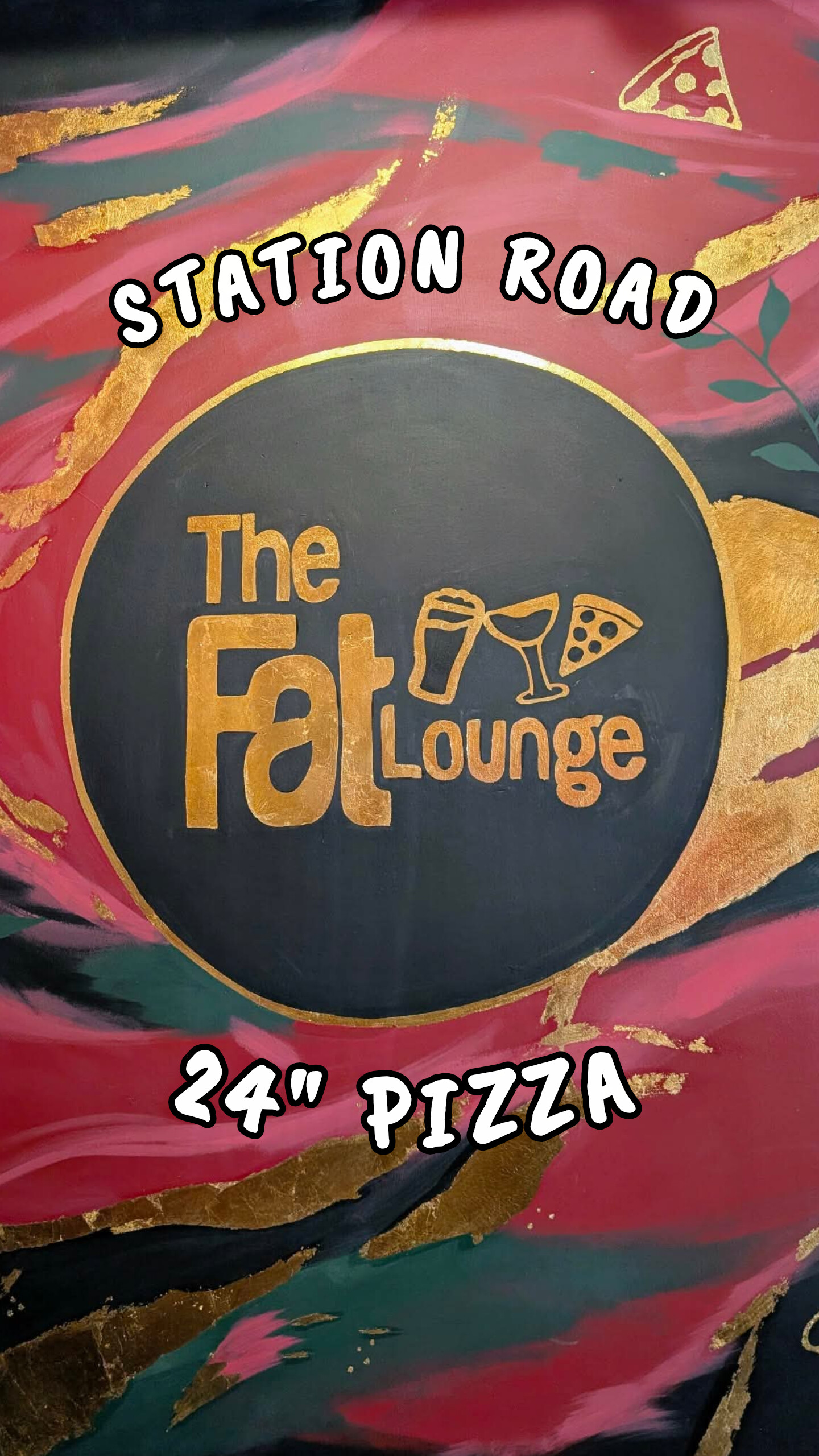 The Fat Lounge – Giant pizza, burgers and darts