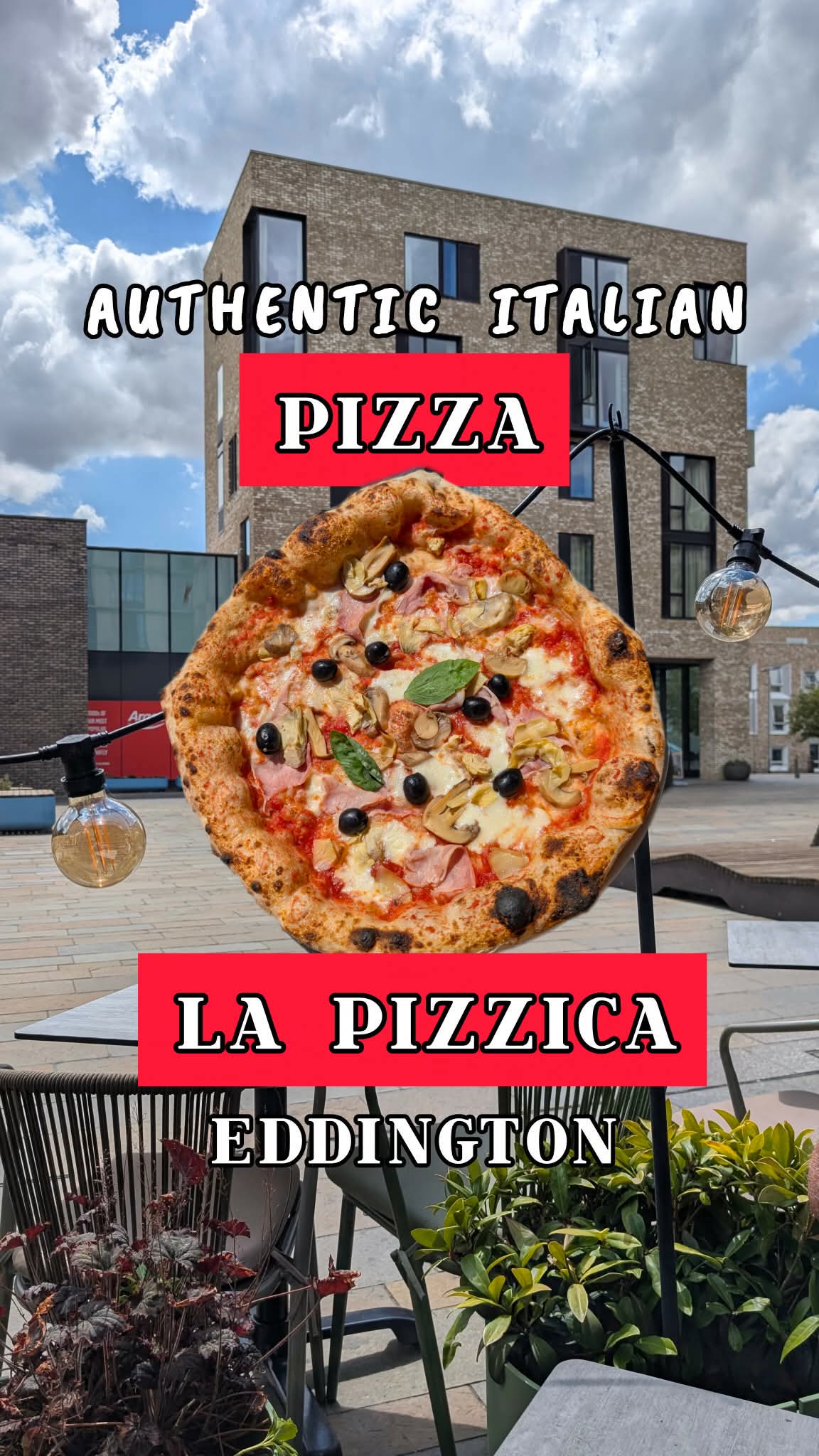 La Pizzica, Eddington. The best pizza in years!