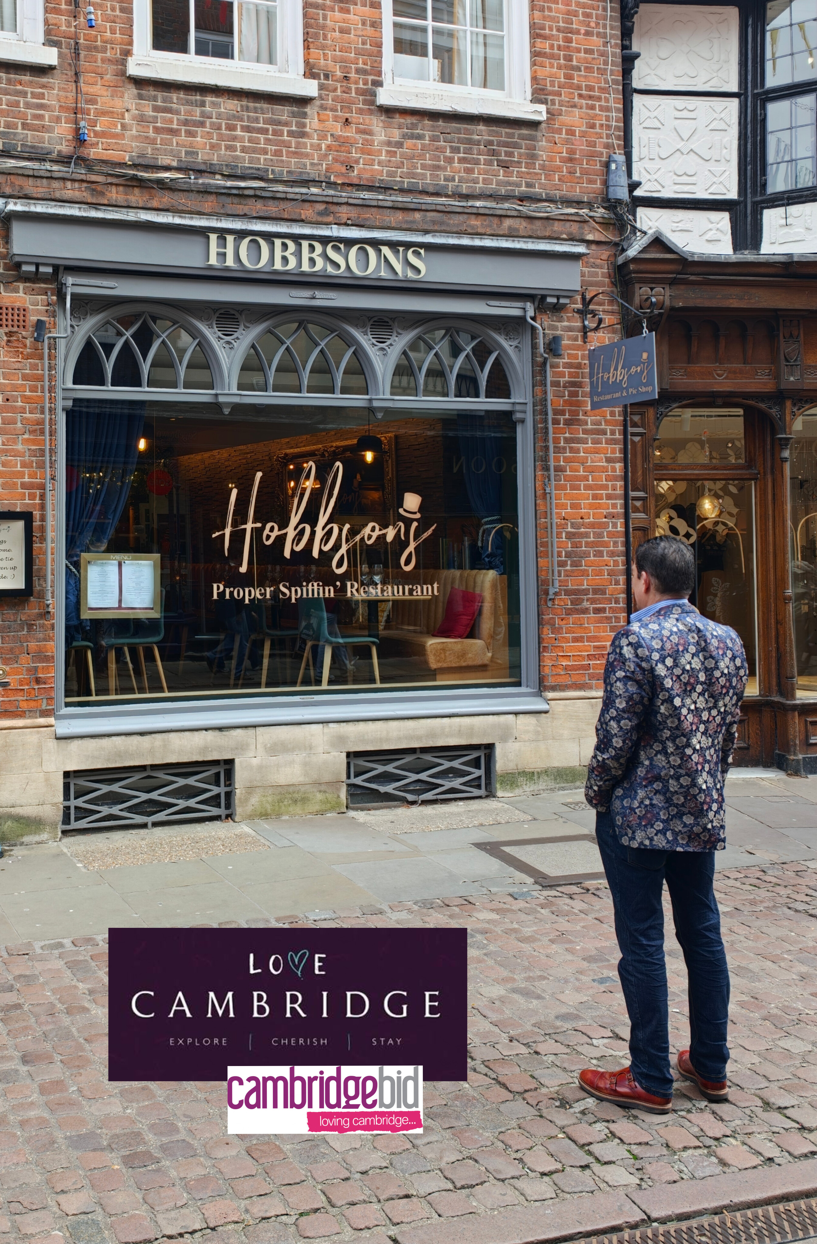 Love Cambridge: Hobbsons on Trinity Street | AD